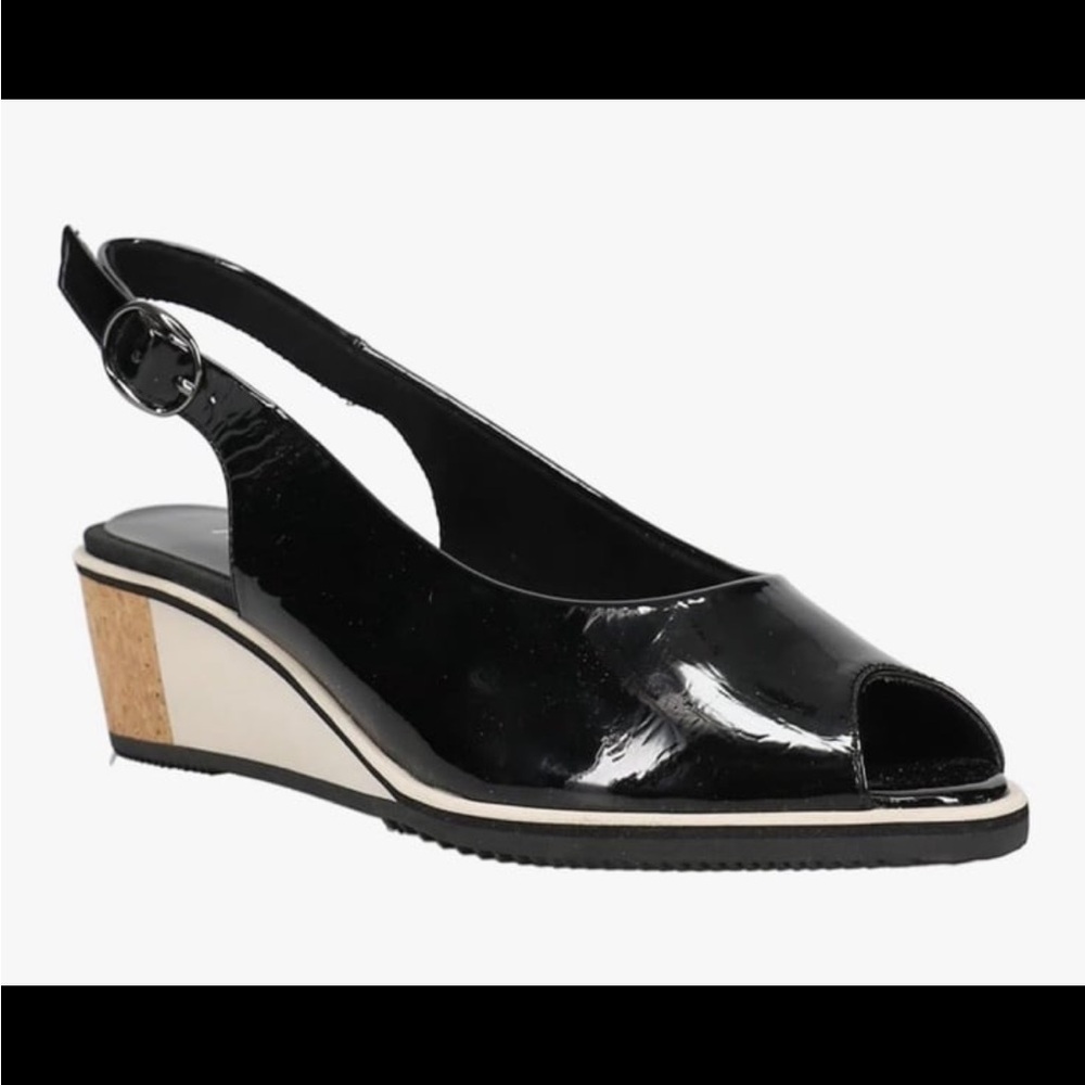 VANELi Baise slingback wedge sandals size 8